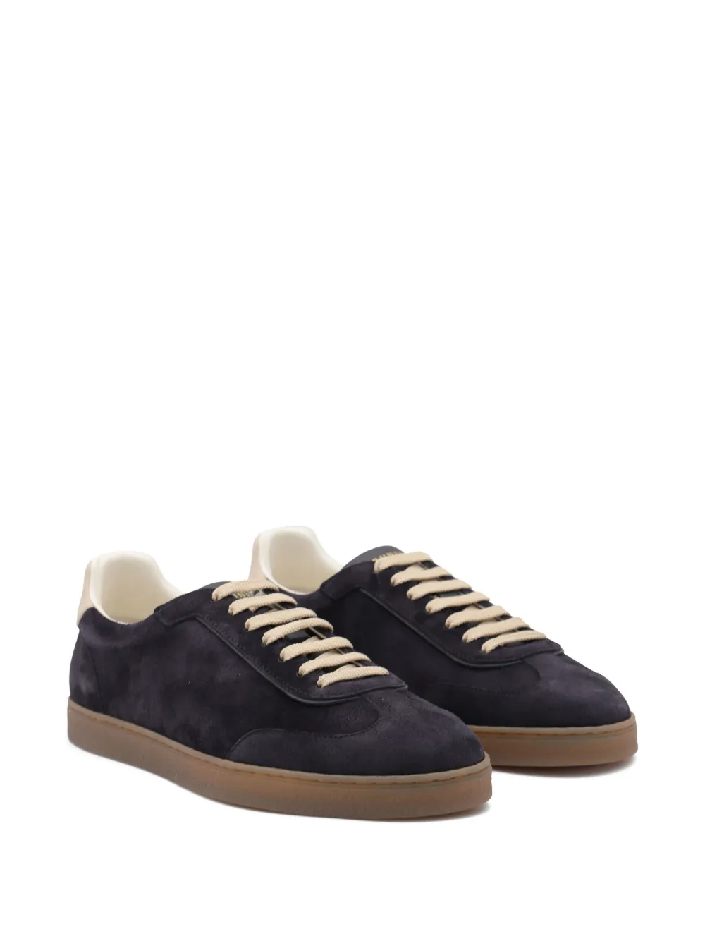 Brunello Cucinelli suede sneakers Blauw