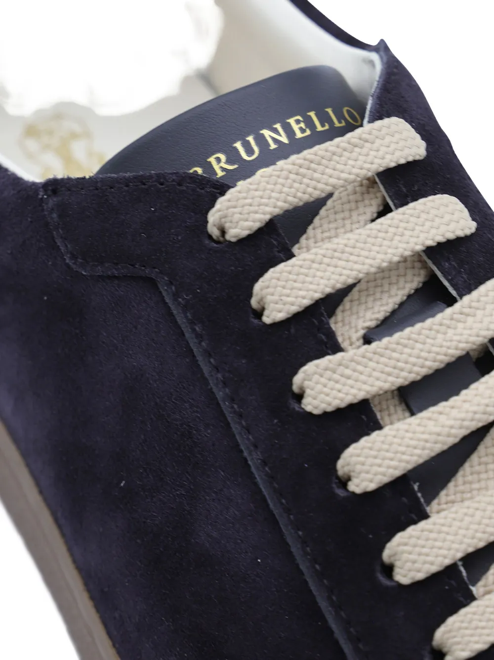 Brunello Cucinelli suede sneakers Blauw