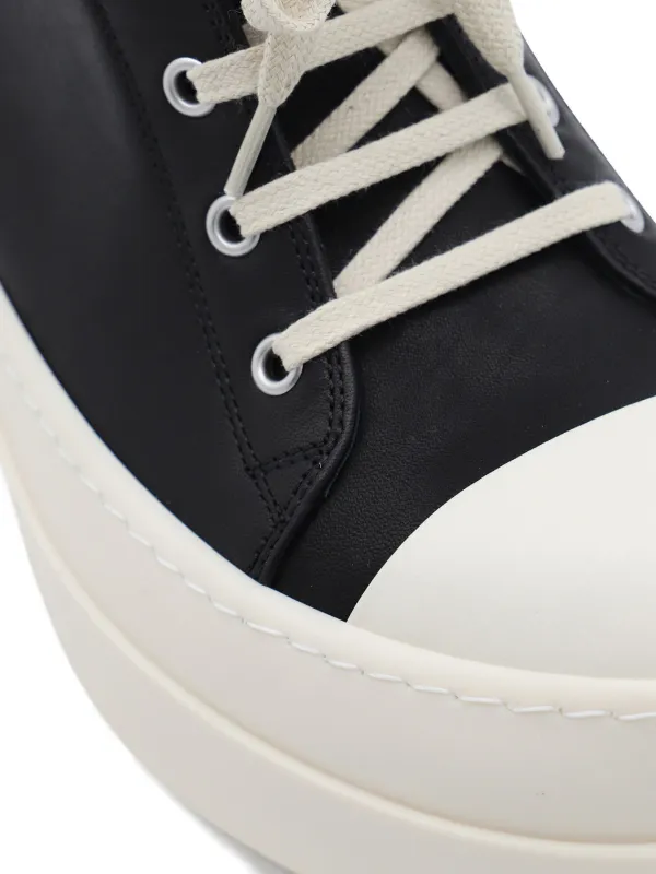 Rick Owens lace-up Platform Sneakers | Black | FARFETCH