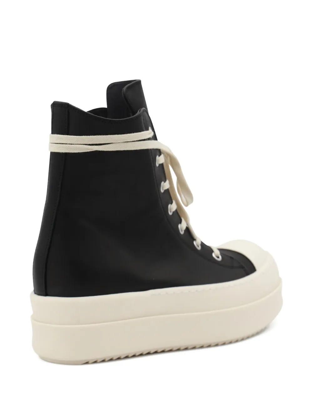 Rick Owens Lace-up Platform Sneakers In Black
