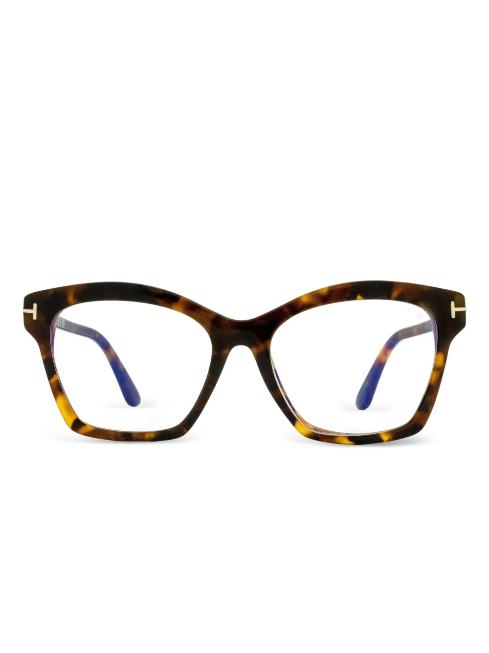 TOM FORD Eyewear butterfly-frame glasses - ブラウン TOM FORD Eyewear butterfly-frame glasses - ブラウン