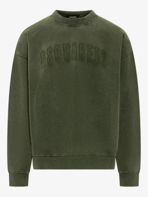 DSQUARED2 logo-embroidered sweatshirt