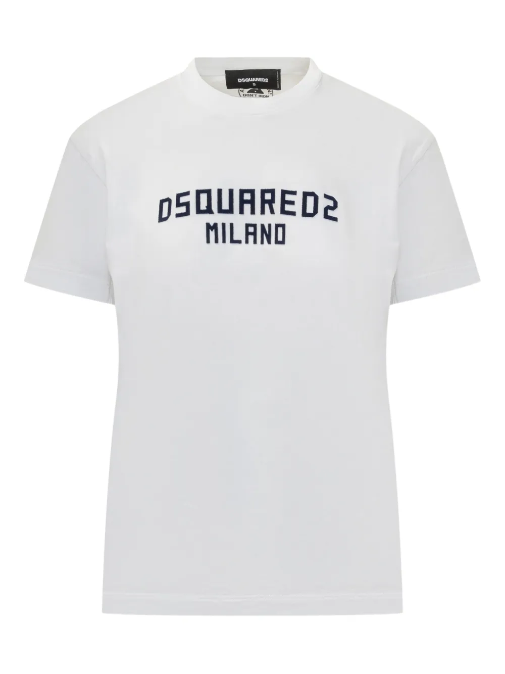 DSQUARED2 T-shirt met geborduurd logo Wit