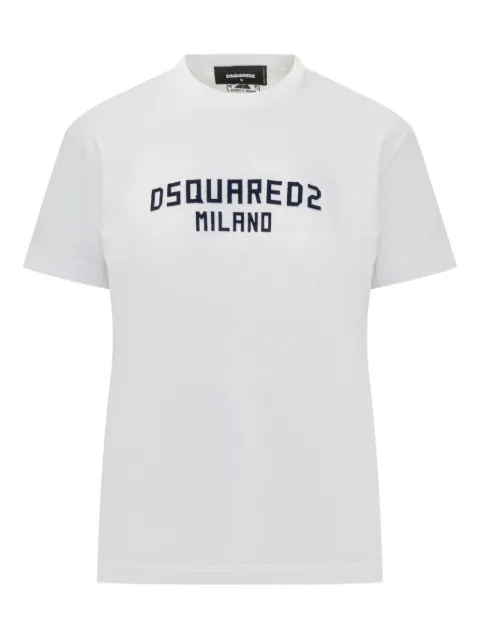DSQUARED2 logo-embroidered T-shirt