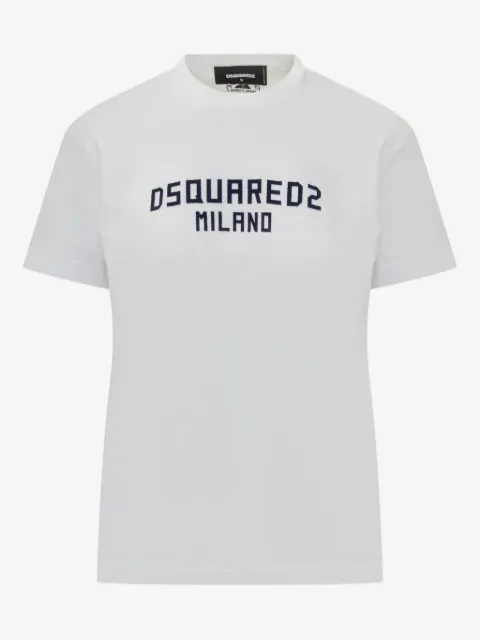 DSQUARED2 logo-embroidered T-shirt