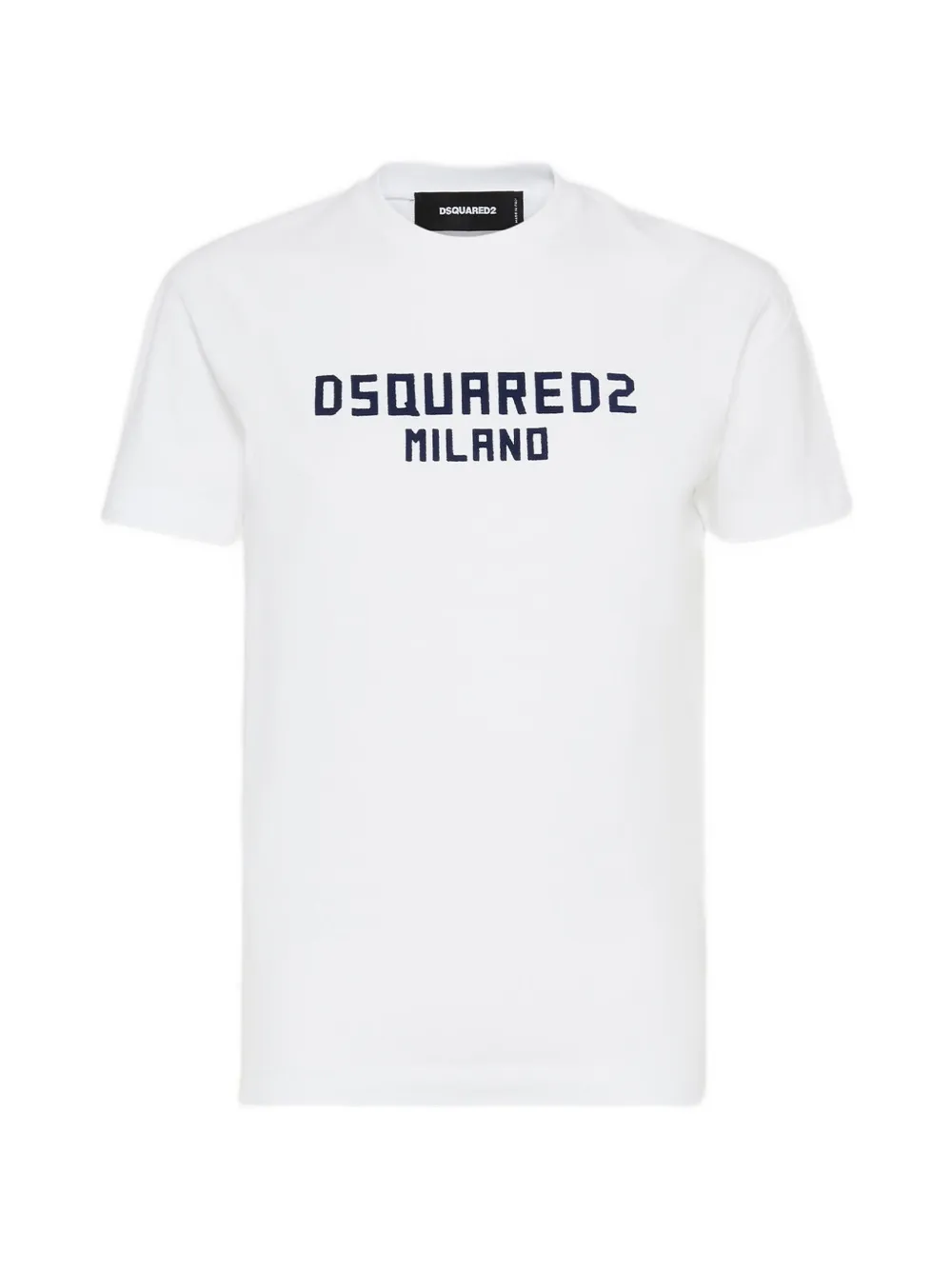 DSQUARED2 T-shirt met geborduurd logo Wit