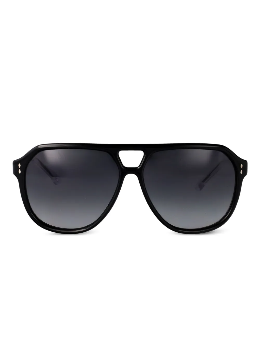 Isabel Marant Eyewear Aneya acetate pilot frame sunglasses - ブラック Isabel Marant Eyewear Aneya acetate pilot frame sunglasses - ブラック