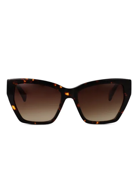 LIU JO lentes de sol con armazón estilo carey