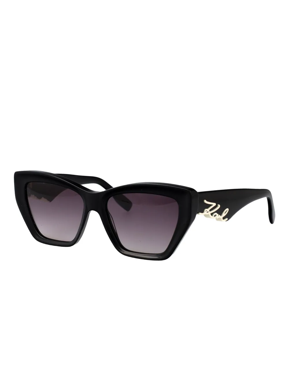 Karl Lagerfeld Zonnebril met cat-eye montuur Zwart