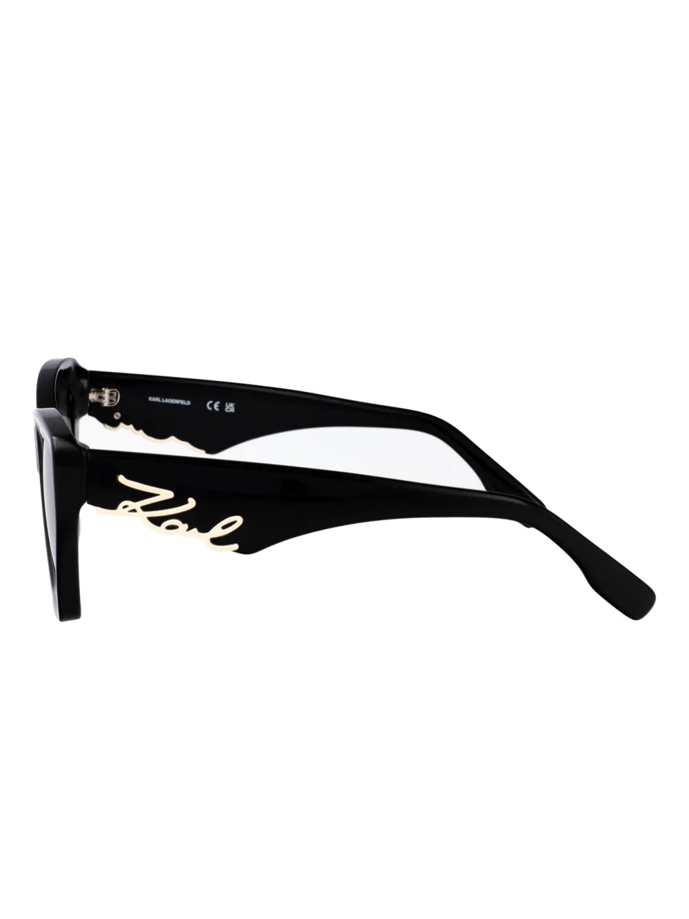 Karl Lagerfeld Zonnebril met cat-eye montuur Zwart