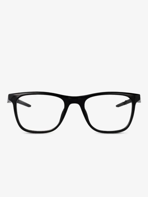 Nike Swoosh logo rectangle-frame glasses