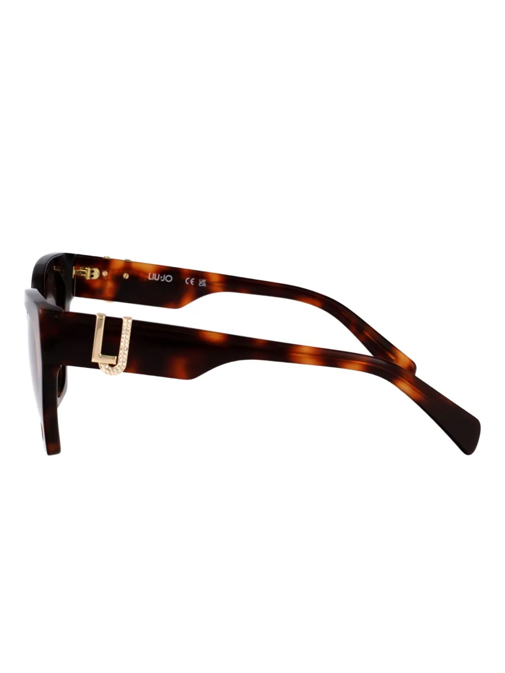 LIU JO LJ814SR zonnebril met cat-eye montuur Bruin