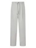 STUDIO TOMBOY drawstring pleated trousers - Grey