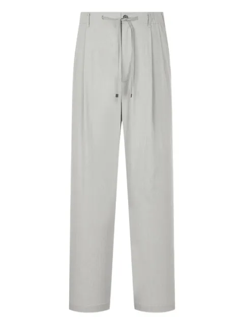 STUDIO TOMBOY drawstring pleated trousers