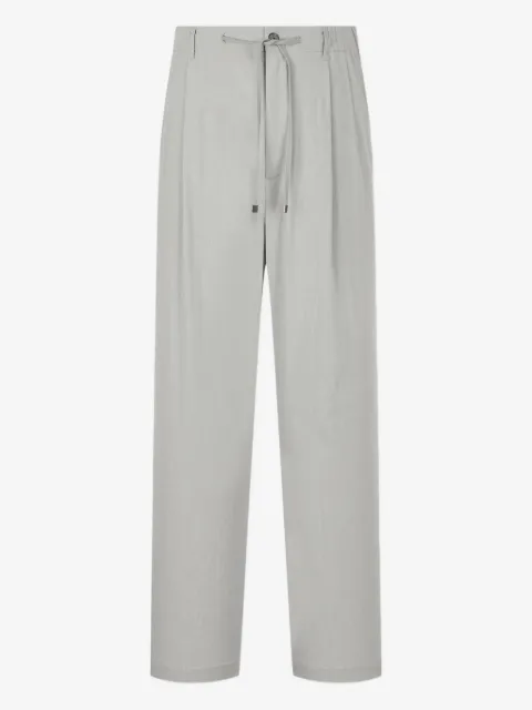 TOMBOY drawstring pleated trousers