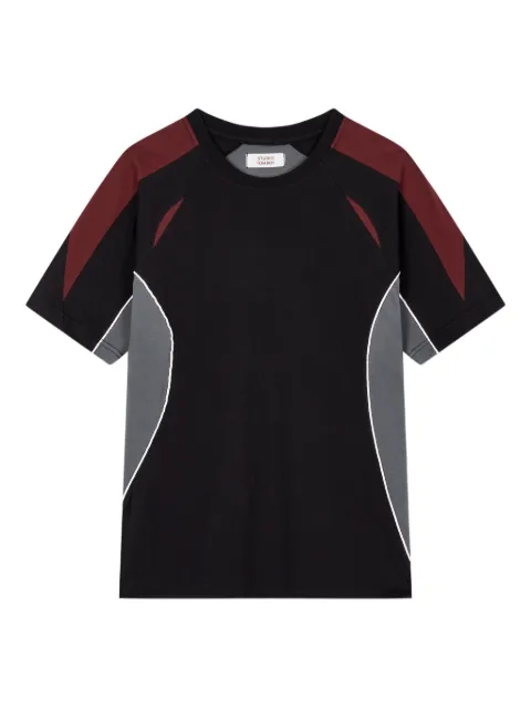 STUDIO TOMBOY colour-block panelled T-shirt