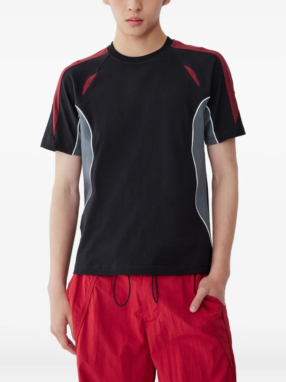 STUDIO TOMBOY colour-block panelled T-shirt | T-Shirts | Image 2