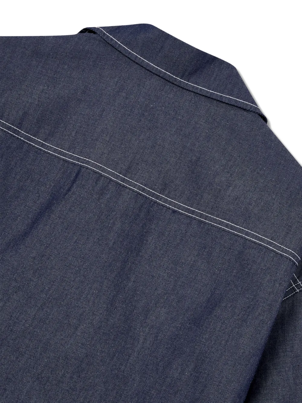 STUDIO TOMBOY Overhemd met korte mouwen en twee zakken Blauw