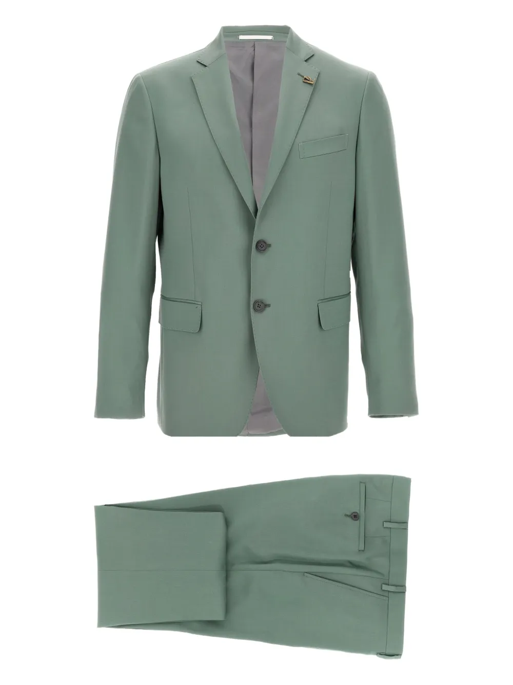 Pal Zileri wool single-breasted suit | Green | Image 1