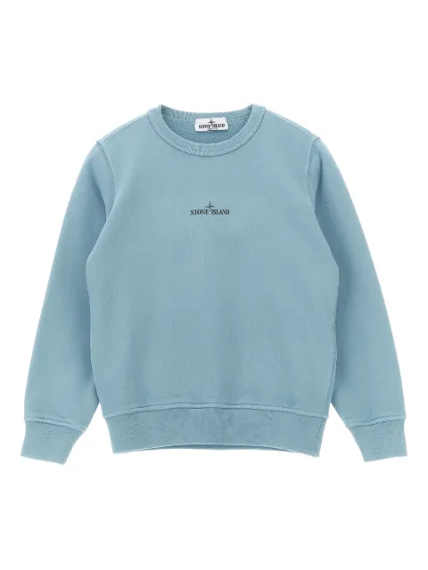 Stone Island Junior Compass-logo sweatshirt