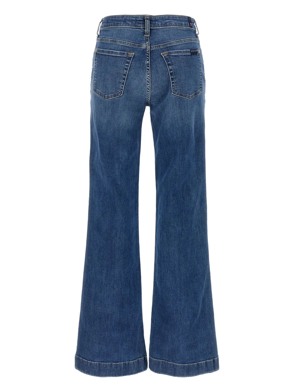 7 For All Mankind Dojo stonewashed high-waist jeans | Flares & Bell Bottom Jeans | Image 2