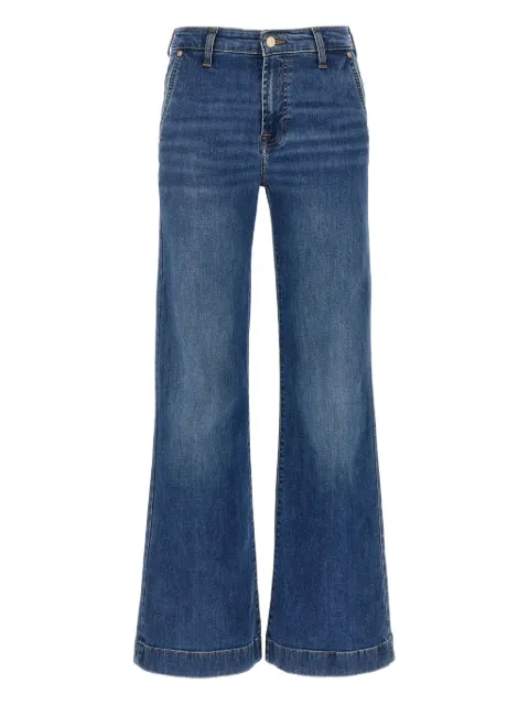 7 For All Mankind جينز 'دوجو' هاي ويست بتأثير باهت