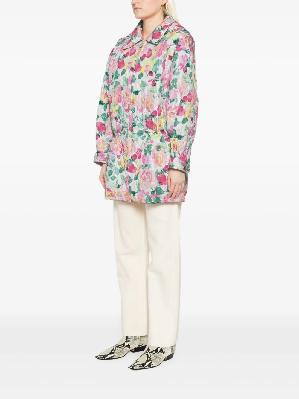 Pre-owned Chanel 1990-2000s Jacket In White