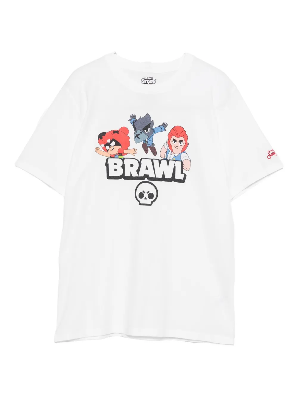 MC2 Saint Barth Kids Brawl Stars graphic T-shirt | White | Image 1