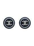 CHANEL Pre-Owned 2014 Piercing earrings - Black