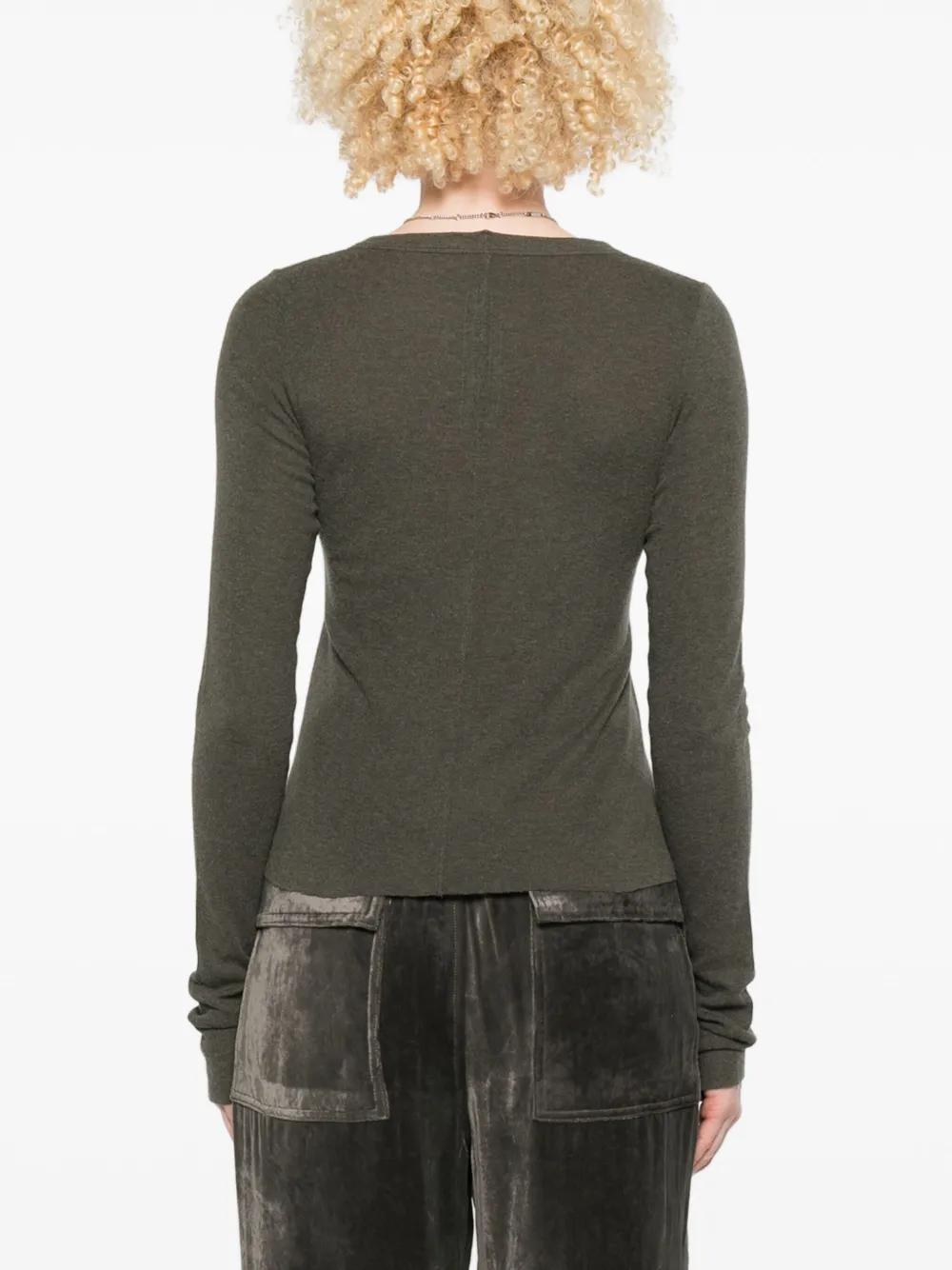 Rick Owens Top met lange mouwen Groen