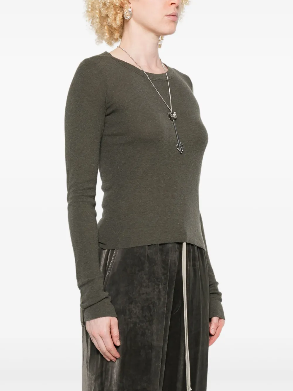 Rick Owens Top met lange mouwen Groen