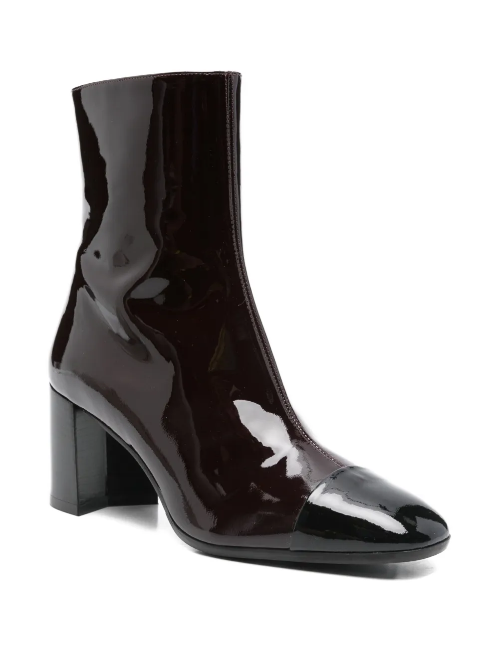 Carel Paris 70mm Esprit leather ankle boots Brown