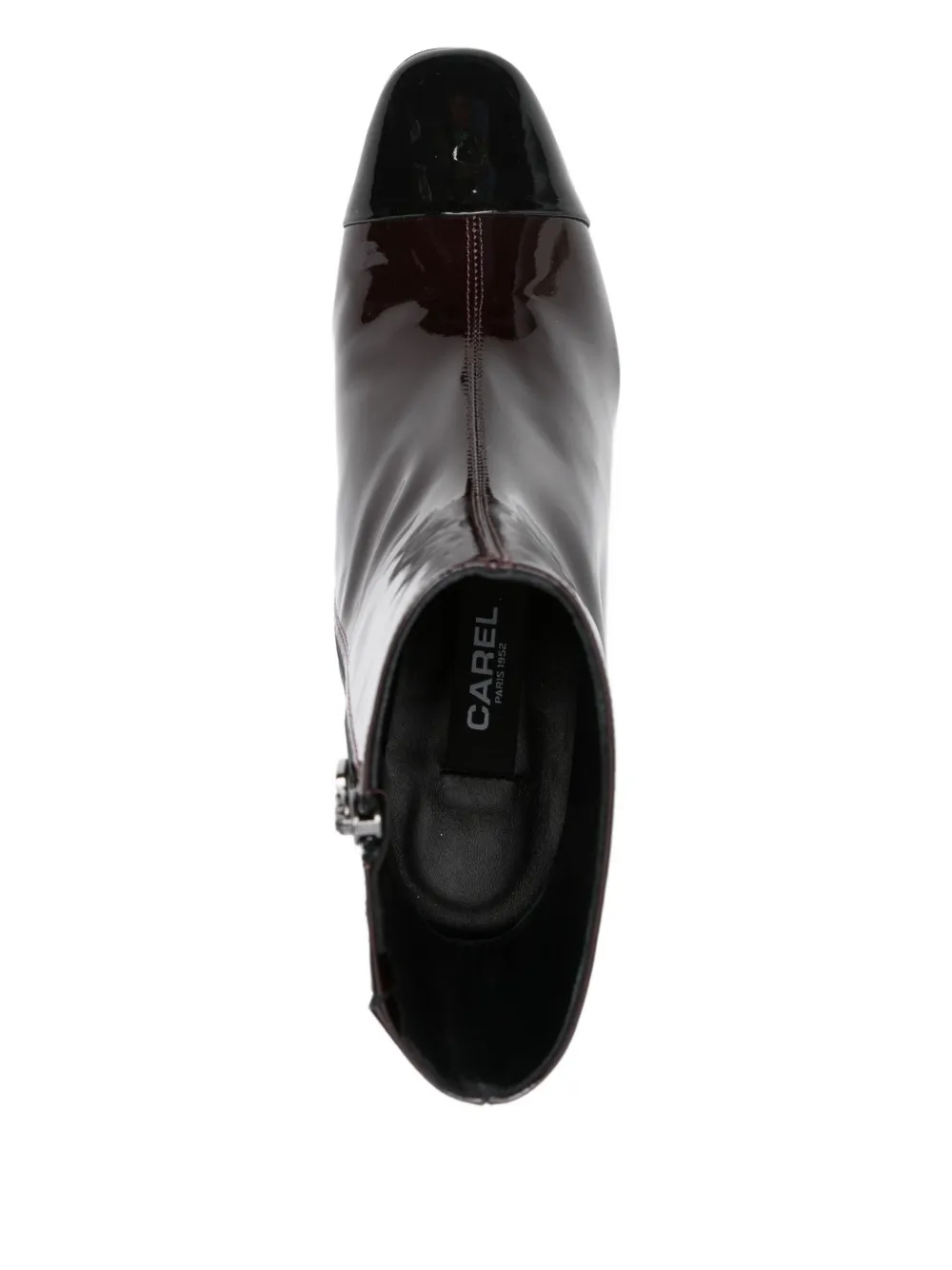 Carel Paris 70mm Esprit leather ankle boots Brown