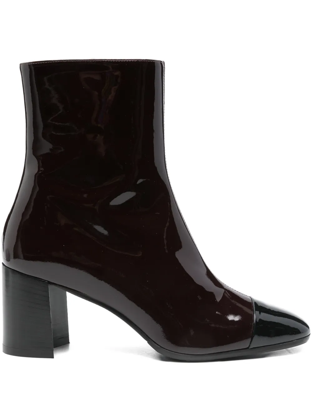 Carel Paris 70mm Esprit leather ankle boots Brown