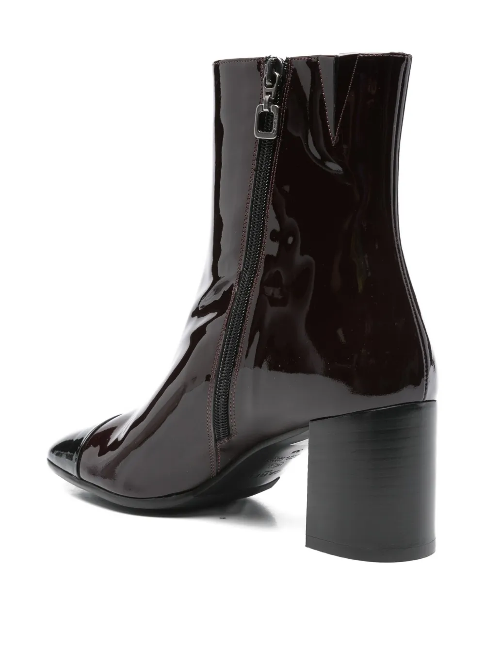 Carel Paris 70mm Esprit leather ankle boots Brown