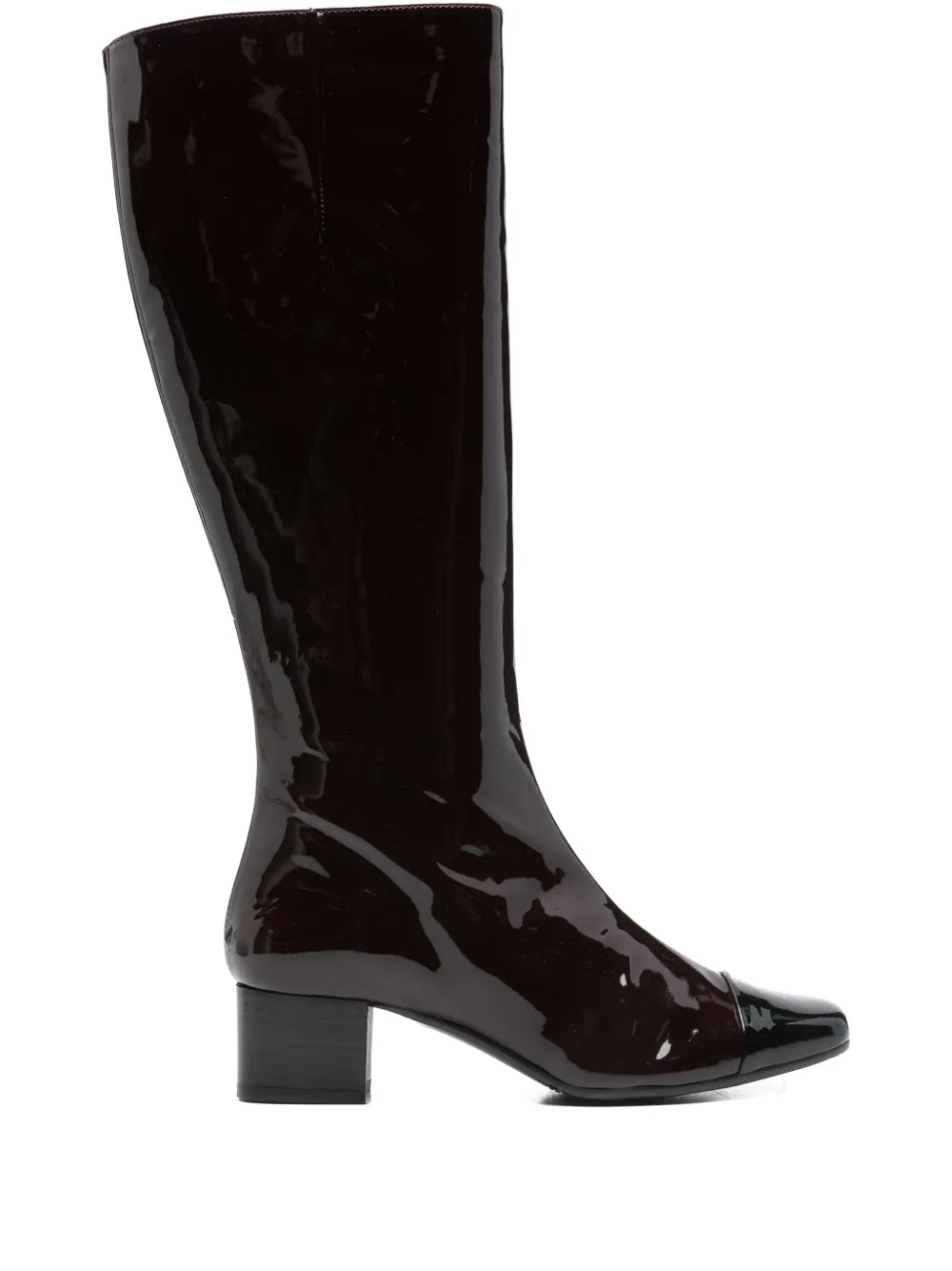 Carel Paris 45mm Malaga leather knee-high boots Brown