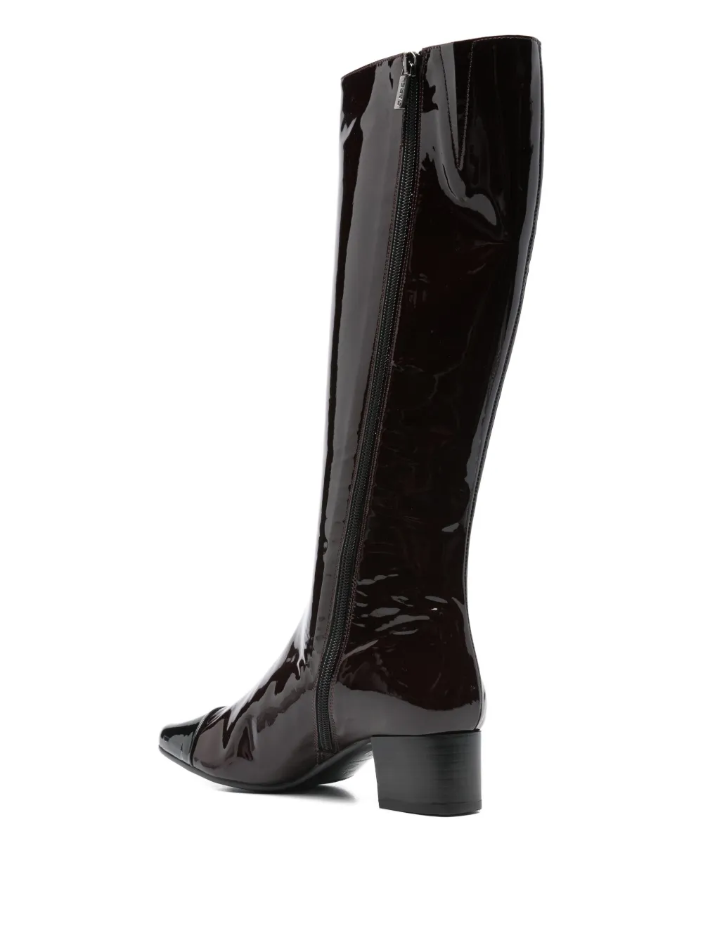 Carel Paris 45mm Malaga leather knee-high boots Brown