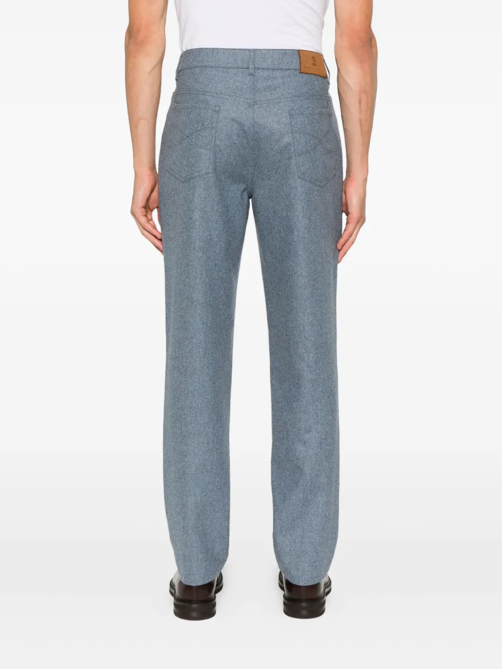 Brunello Cucinelli Straight broek Blauw