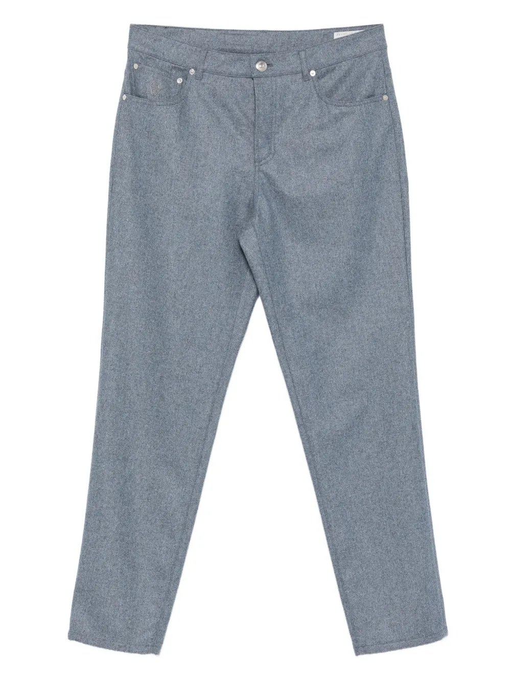 Brunello Cucinelli straight-leg trousers | Blue | Image 1