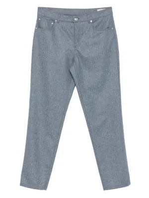 Brunello Cucinelli ドローストリング パンツ | グレー | FARFETCH JP