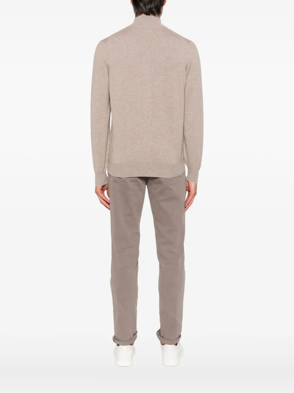 Brunello Cucinelli Kasjmier vest Bruin