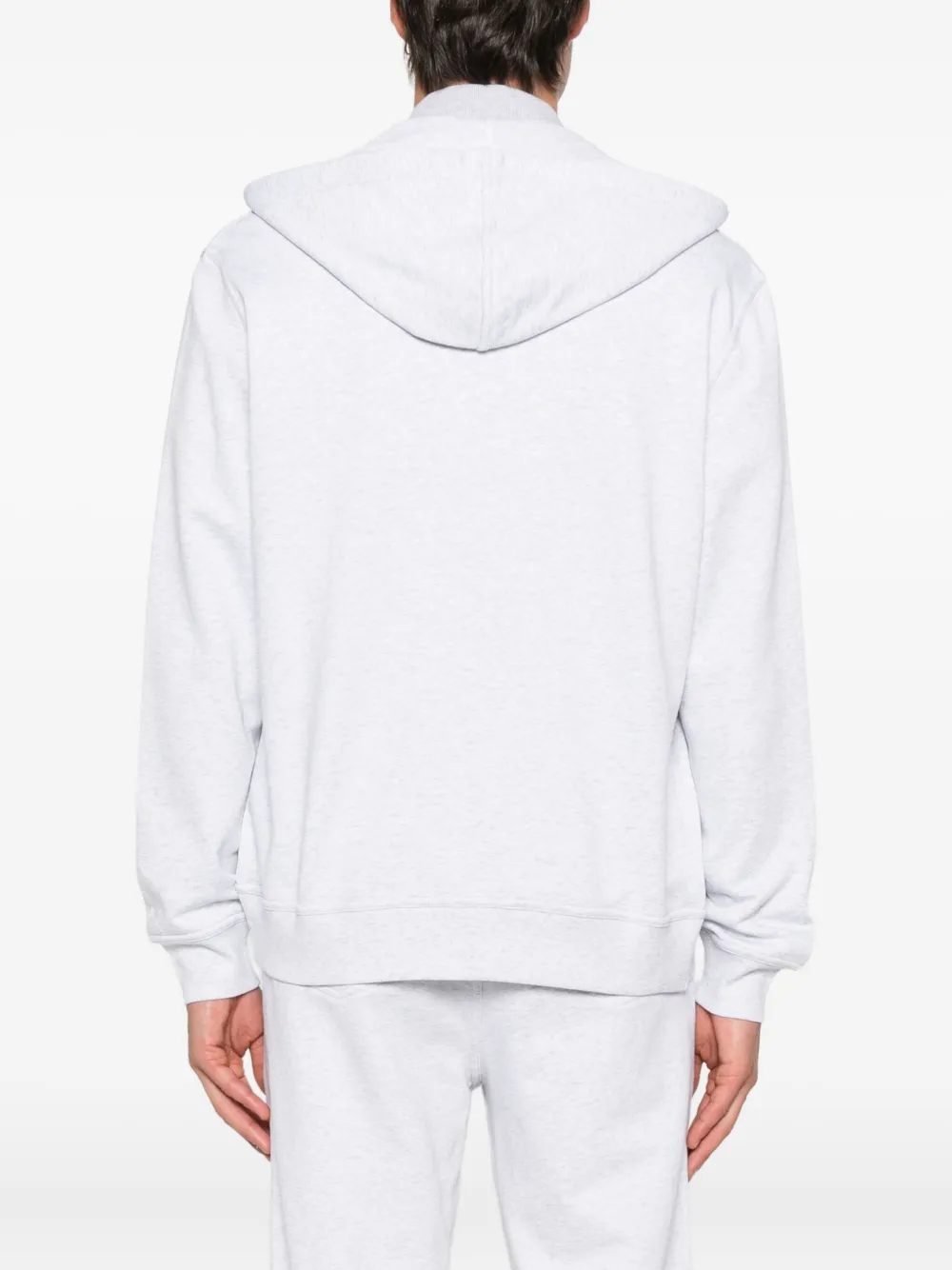 Brunello Cucinelli Hoodie met rits Grijs
