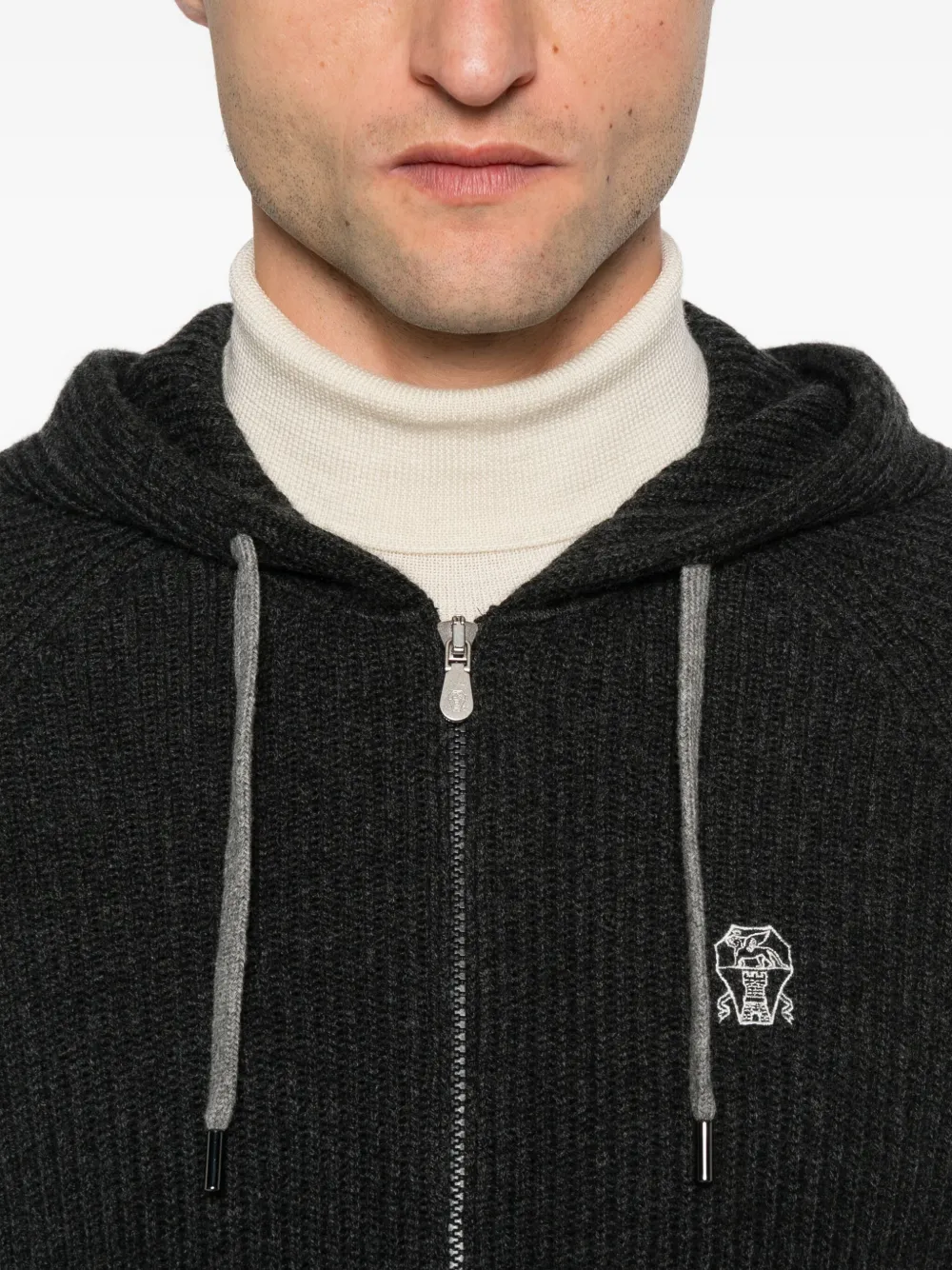 Brunello Cucinelli Kasjmier vest Grijs