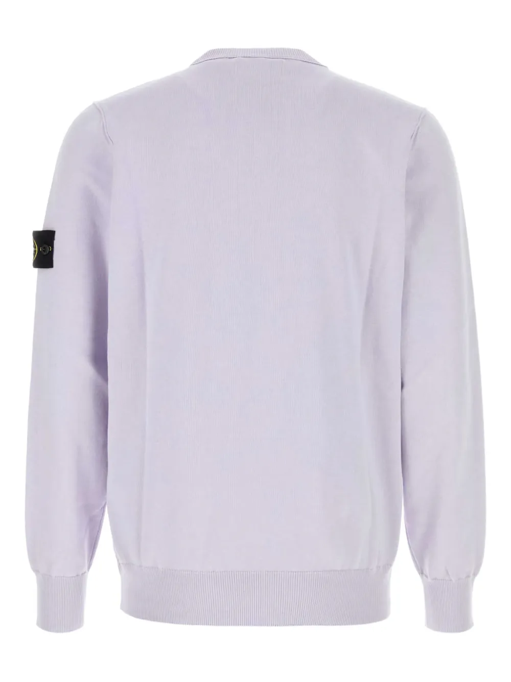 Stone Island cotton crew-neck sweatshirt Paars