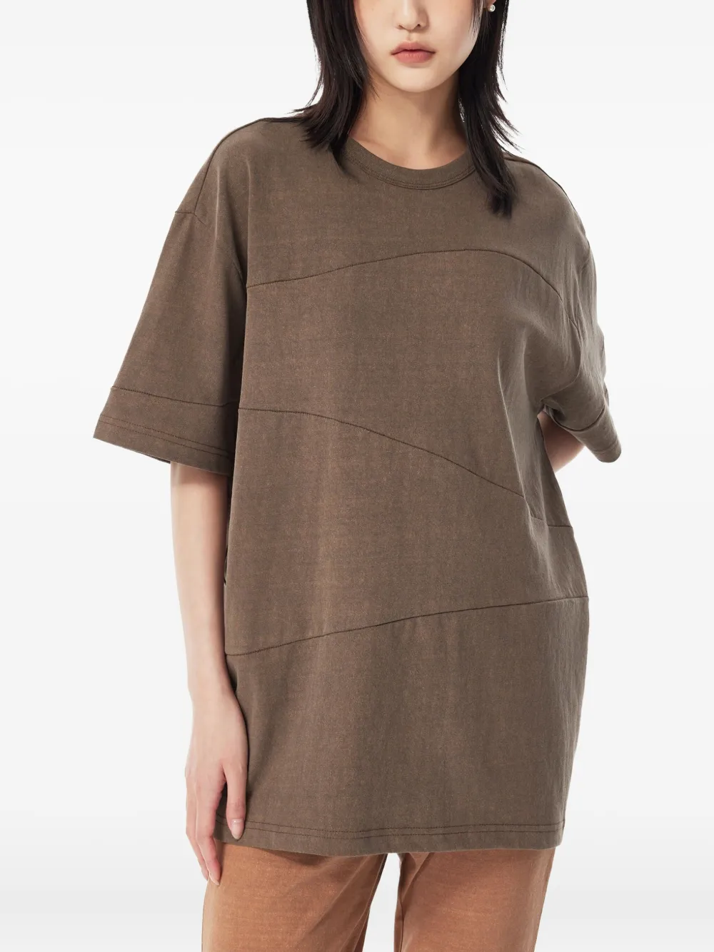 STUDIO TOMBOY panelled short-sleeve T-shirt | T-Shirts | Image 2