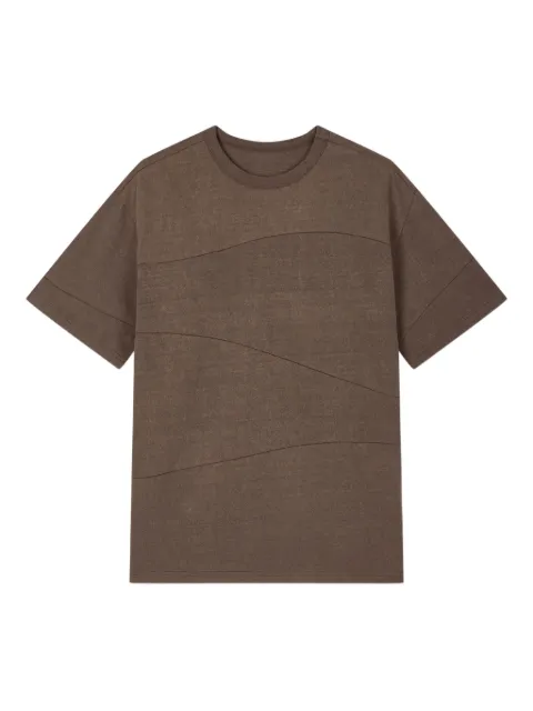 STUDIO TOMBOY panelled short-sleeve T-shirt