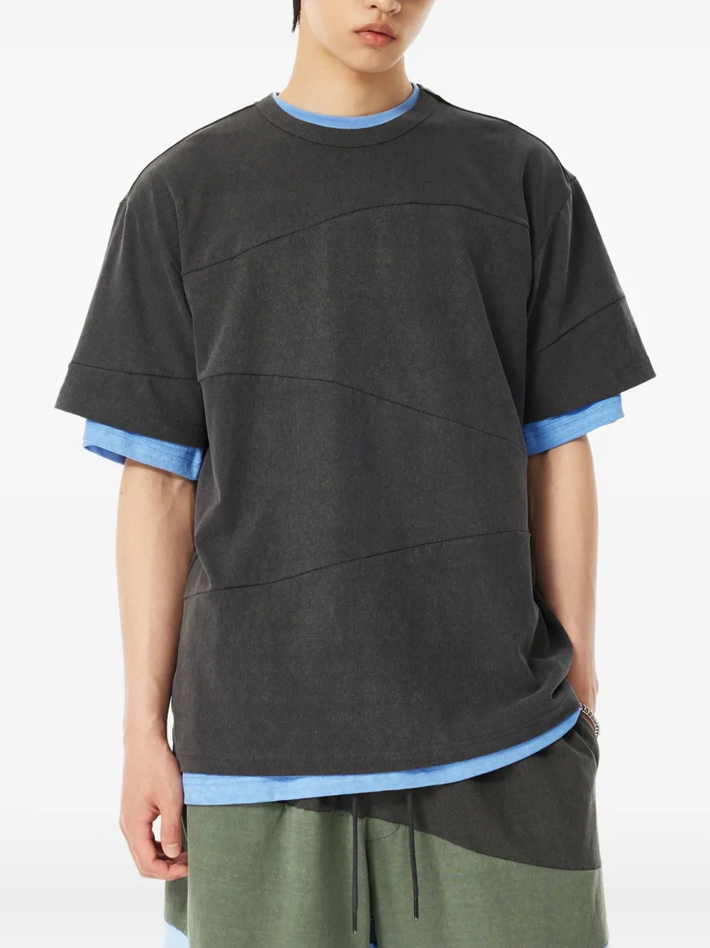 STUDIO TOMBOY T-shirt met ronde hals - Grijs