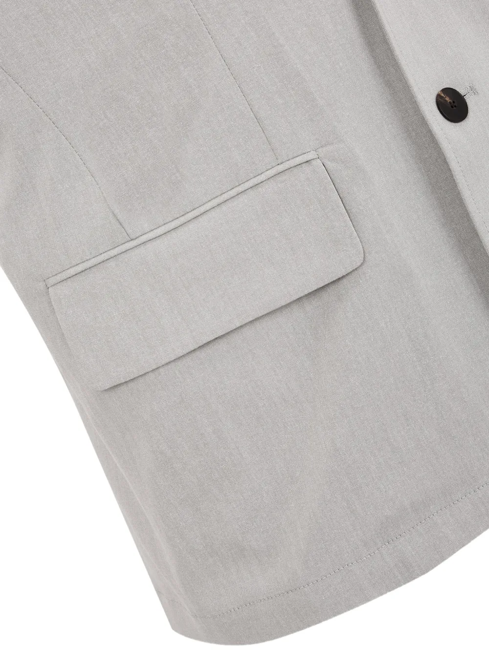 STUDIO TOMBOY Blazer met enkele rij knopen Grijs