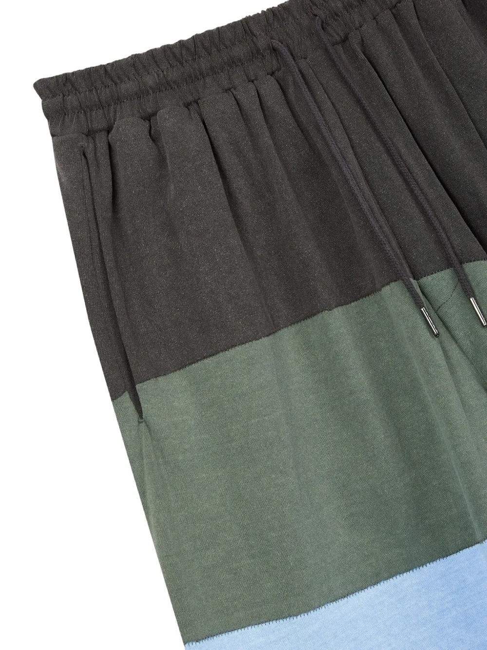 STUDIO TOMBOY Shorts met colourblocking Groen
