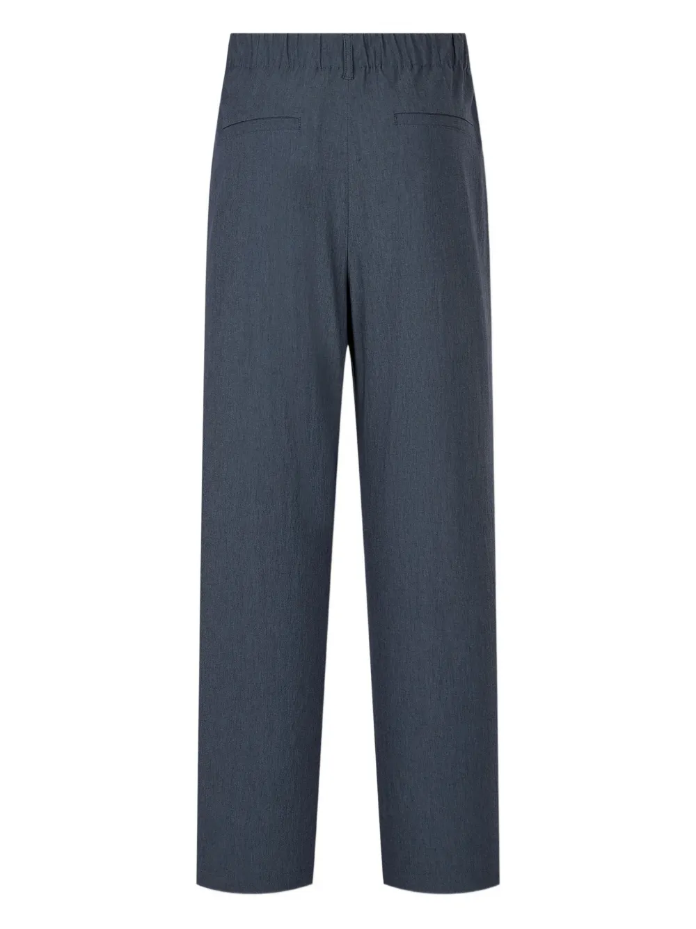 Studio Tomboy Drawstring Pleated Trousers In Blue